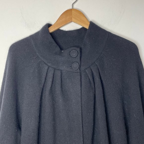 Sarah Spencer Women's Size 2X Knit Cardigan Black Two Buttons 3/4 Sleeves - Picture 7 of 15